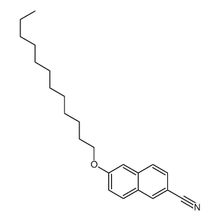 6-dodecoxynaphthalene-2-carbonitrile Structure