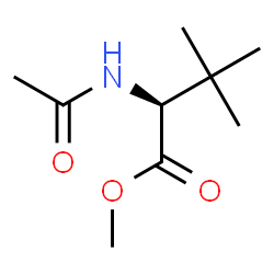 L-VALINE, N-ACETYL-3-METHYL-, METHYL ESTER结构式