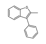 2-methyl-3-phenylbenzo[b]thiophen结构式