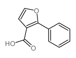 2-phenylfuran-3-carboxylic acid结构式