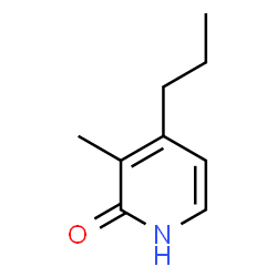 2(1H)-Pyridinone, 3-methyl-4-propyl- (9CI) structure
