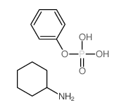 Phosphoric acid, monophenyl ester, compd. with cyclohexanamine (1:1) picture