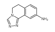 5,6-Dihydro-[1,2,4]triazolo[3,4-a]isoquinolin-9-amine Structure