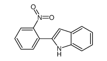 2-(2-nitrophenyl)-1H-indole Structure