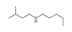 N-(3-methylbutyl)pentan-1-amine结构式