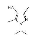 1H-Pyrazol-4-amine,3,5-dimethyl-1-(1-methylethyl)-(9CI) structure
