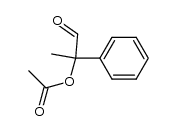 2-(acetyloxy)-2-phenylpropanal结构式
