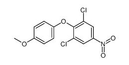 1-(2,6-dichloro-4-nitro-phenoxy)-4-methoxy-benzene Structure