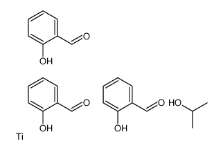 2-hydroxybenzaldehyde,propan-2-ol,titanium Structure