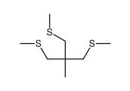 2-methyl-1,3-bis(methylsulfanyl)-2-(methylsulfanylmethyl)propane Structure