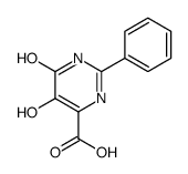 5,6-二羟基-2-苯基嘧啶-4-羧酸结构式