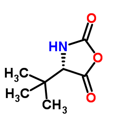 (S)-(-)-4-tert-Butyloxazolidine-2,5-dione structure