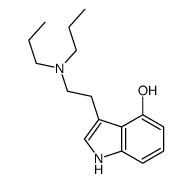 3-[2-(dipropylamino)ethyl]-1H-indol-4-ol Structure