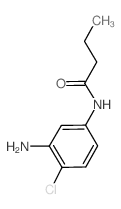 N-(3-Amino-4-chlorophenyl)butanamide结构式