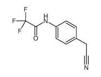 N-[4-(cyanomethyl)phenyl]-2,2,2-trifluoroacetamide结构式