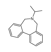 6,7-Dihydro-6-isopropyl-5H-dibenz[c,e]azepine结构式