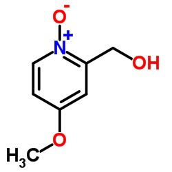 2-Pyridinemethanol, 4-methoxy-, 1-oxide (9CI)结构式