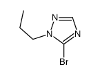 5-bromo-1-propyl-1,2,4-triazole Structure