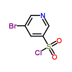 5-溴吡啶-3-磺酰氯结构式