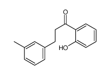 1-(2-hydroxyphenyl)-3-(3-methylphenyl)propan-1-one Structure