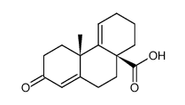 Methyl-3-oxo-14,15-bisnorpodocarpa-4,9(11)-dien-8β-carboxylat Structure