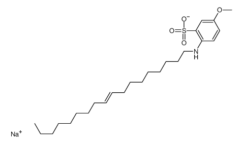 sodium (Z)-5-methoxy-2-(octadec-9-enylamino)benzenesulphonate picture