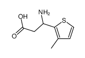 3-AMINO-3-(3-METHYL-THIOPHEN-2-YL)-PROPIONIC ACID structure