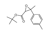 t-butyl β-methyl-β-(p-methylphenyl)glycidate Structure