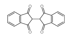 [2,2'-Bi-1H-indene]-1,1',3,3'(2H,2'H)-tetrone结构式