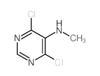 5-Pyrimidinamine,4,6-dichloro-N-methyl- Structure