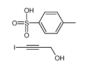 3-iodoprop-2-yn-1-ol,4-methylbenzenesulfonic acid Structure
