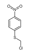 1-(chloromethylsulfanyl)-4-nitrobenzene结构式