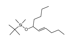 trans-6-decen-5-yl tert-butyldimethylsilyl ether结构式