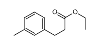 3-M-TOLYL-PROPIONIC ACID ETHYL ESTER Structure