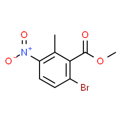 Methyl 6-Bromo-2-methyl-3-nitrobenzoate structure