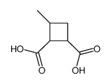 3-Methyl-1,2-cyclobutanedicarboxylic acid结构式