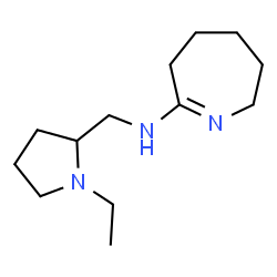 2H-Azepin-7-amine,N-[(1-ethyl-2-pyrrolidinyl)methyl]-3,4,5,6-tetrahydro-(9CI) picture