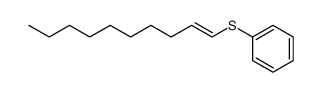 (1E)-dec-1-enyl phenyl sulfide Structure