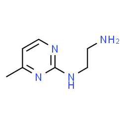 1,2-Ethanediamine,N-(4-methyl-2-pyrimidinyl)-(9CI) Structure