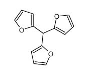 2-[bis(furan-2-yl)methyl]furan结构式