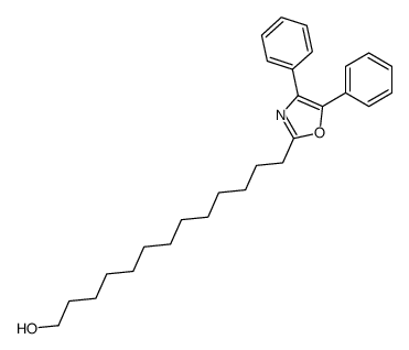 2-(13-hydroxytridecanyl)-4,5-diphenyloxazole Structure