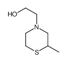 4-Thiomorpholineethanol,2-methyl-(9CI) Structure