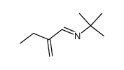 1-tert-Butyl-3-ethyl-1-aza-1,3-butadiene Structure