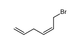 1-bromo-2(Z),5-hexadiene Structure
