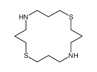 1,9-dithia-5,13-diazacyclohexadecane结构式