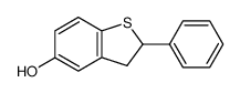 2-phenyl-2,3-dihydrobenzo[b]thiophen-5-ol结构式