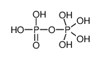 (tetrahydroxy-λ5-phosphanyl) dihydrogen phosphate结构式
