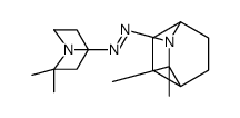 bis(2,2-dimethyl-3-azabicyclo[2.2.2]octan-3-yl)diazene Structure