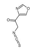 2-isothiocyanato-1-(1,3-oxazol-4-yl)ethanone结构式