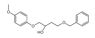 (2R)-1-(4-methoxyphenoxy)-4-phenylmethoxybutan-2-ol结构式